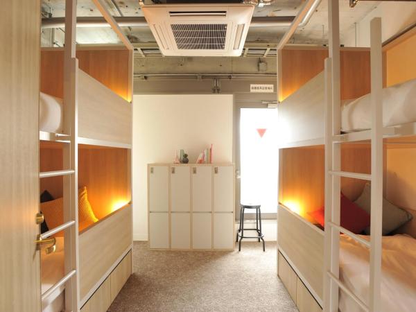CAFETEL Kyoto Sanjo for Ladies : photo 5 de la chambre lit superposé dans dortoir pour femmes 