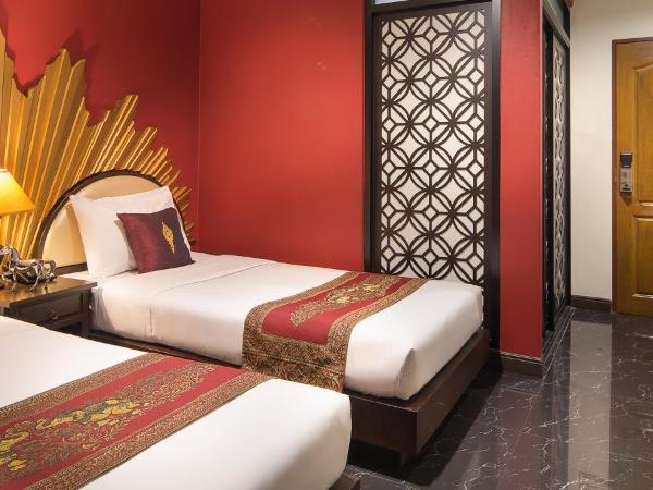 Khaosan Palace Hotel : photo 2 de la chambre chambre lits jumeaux scarlet