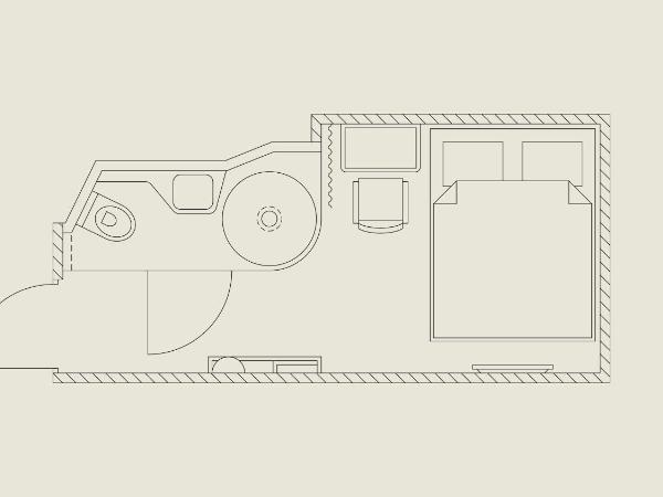 Best Western and hotel : photo 5 de la chambre petit hébergement double Élégant - sans fenêtre