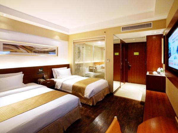 Maixinge Boutique Hotel Chuansha Branch : photo 6 de la chambre chambre familiale avec salle de bains
