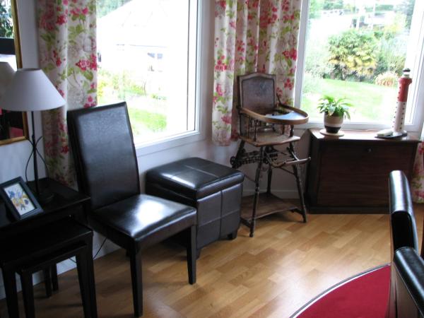L'Escale Evel Er Gêr : photo 6 de la chambre chambre double avec vue sur la mer et le jardin