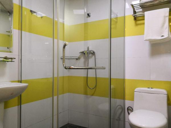 Orange Fashion Apartment Hotel Guangzhou Xiajiao Subway Station Branch : photo 1 de la chambre chambre simple