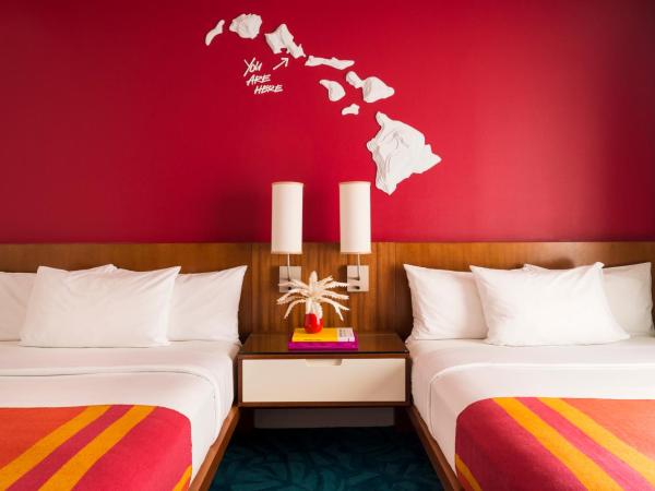 Shoreline Hotel Waikiki : photo 4 de la chambre chambre 2 lits doubles