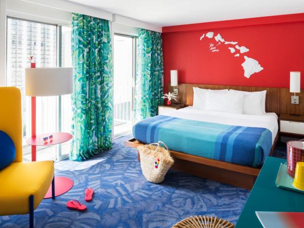 Shoreline Hotel Waikiki : photo 2 de la chambre chambre lit king-size