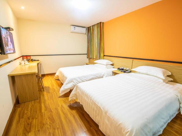 Orange Fashion Apartment Hotel Guangzhou Xiajiao Subway Station Branch : photo 4 de la chambre chambre double
