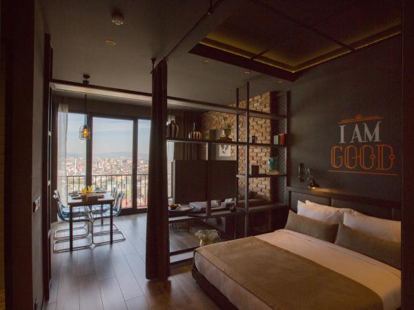 Cityloft 161 : photo 6 de la chambre suite 1 chambre - vue sur la ville