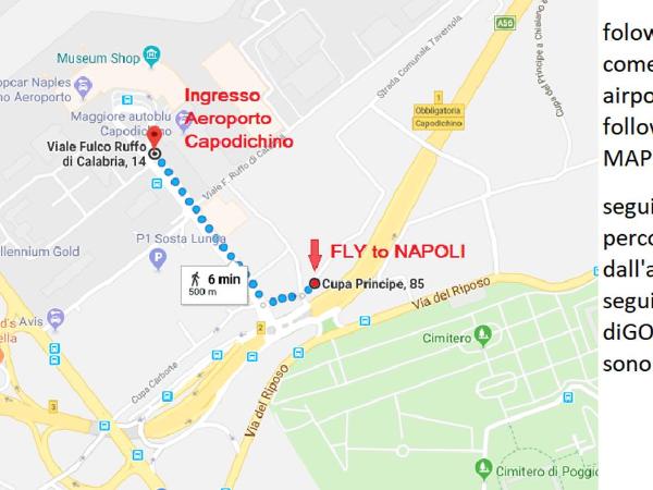 FLY to NAPOLI : photo 2 de la chambre chambre triple