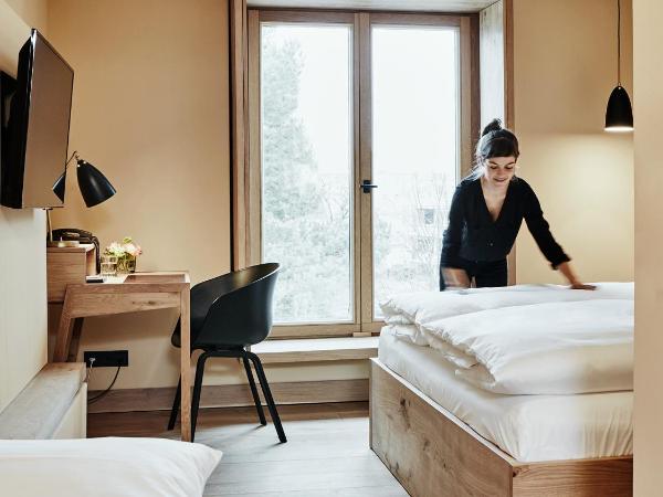 Hotel Wedina an der Alster : photo 7 de la chambre chambre double supérieure - vue sur jardin