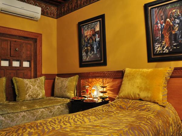 Riad La Maison Verte : photo 7 de la chambre chambre lits jumeaux lalla neftaha
