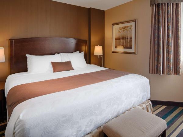 Best Western Plus Winnipeg Airport Hotel : photo 1 de la chambre suite lit king-size avec baignoire spa