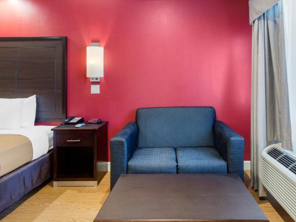 Econo Lodge Inn & Suites Houston Willowbrook : photo 9 de la chambre suite lit king-size