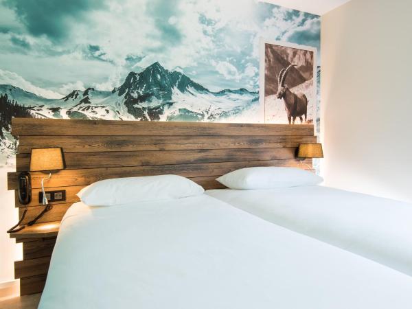Ibis Styles Sallanches Pays du Mont-Blanc : photo 8 de la chambre chambre lits jumeaux standard