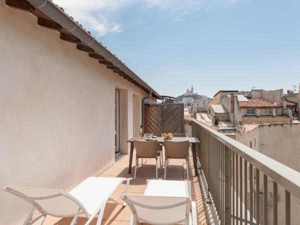 Residhotel Vieux Port : photo 1 de la chambre appartement 1 chambre avec terrasse