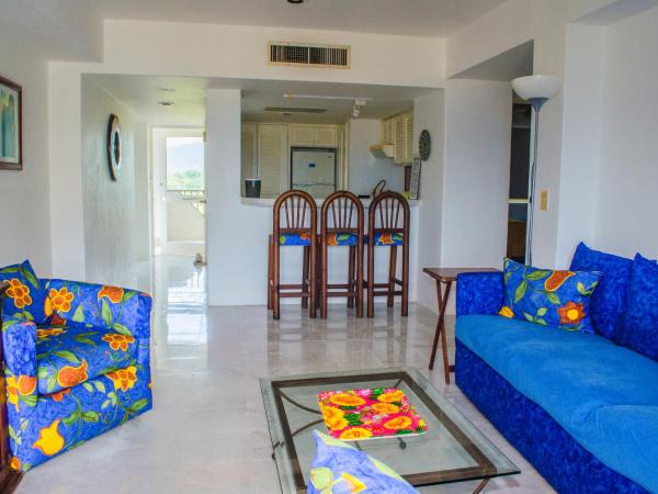 ENNA INN IXTAPA DEPARTAMENTOS ViSTA AL MAR : photo 10 de la chambre appartement avec balcon