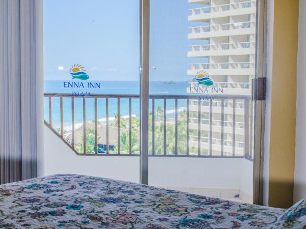 ENNA INN IXTAPA DEPARTAMENTOS ViSTA AL MAR : photo 7 de la chambre appartement avec balcon
