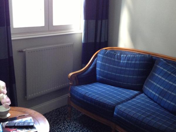 Le Querrien : photo 2 de la chambre chambre en duplex (4 personnes) - vue sur mer