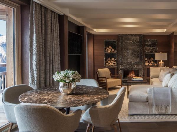 Four Seasons Hotel Megeve : photo 1 de la chambre suite lit king-size deluxe 1 chambre