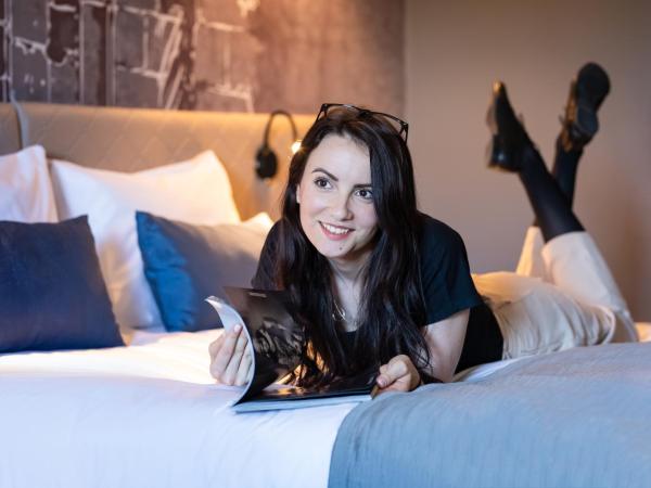 Mercure Budapest Castle Hill : photo 4 de la chambre chambre supérieure avec lit double