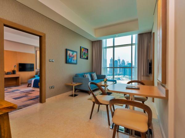 Canal Central Hotel Business Bay : photo 2 de la chambre suite 1 chambre - accès gratuit à la plage privée de l’hôtel à palm - jumeirah