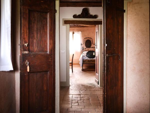 Foresteria Di Villa Tiepolo Passi : photo 4 de la chambre chambre double ou lits jumeaux - vue sur jardin