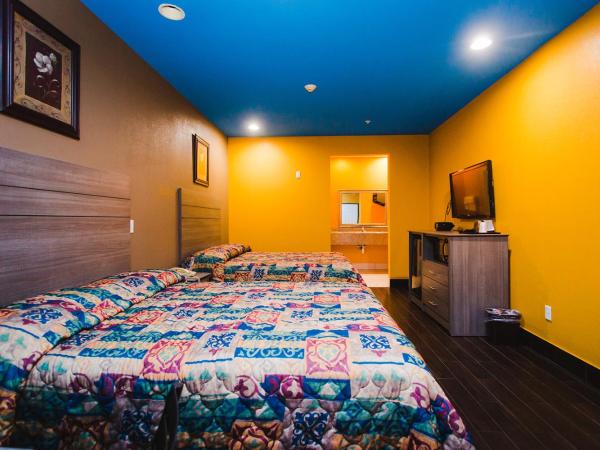 Moonlight Suites - Houston/George Bush Int'l Airport : photo 5 de la chambre chambre double avec 2 lits doubles