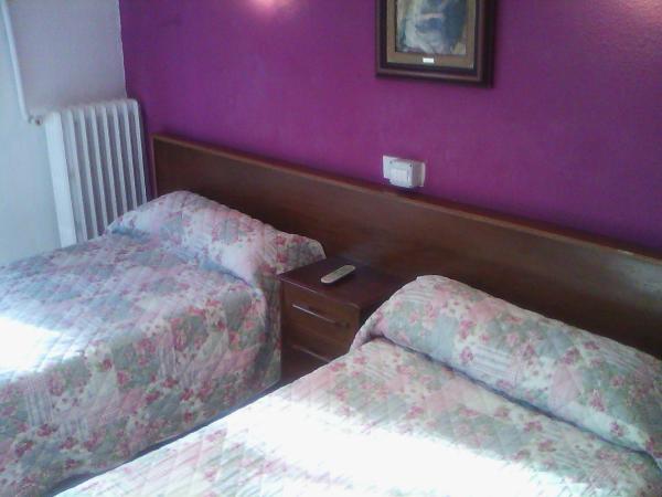 Hostal Central Zaragoza : photo 10 de la chambre chambre double ou lits jumeaux avec douche