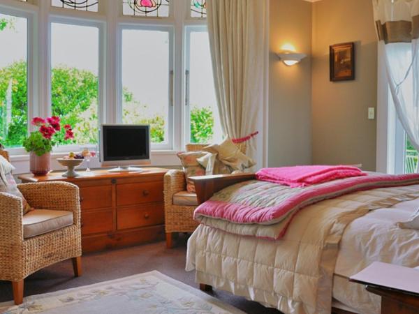 Dyers House : photo 6 de la chambre chambre lit queen-size - vue sur jardin