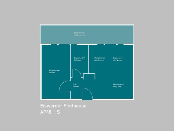 Park Penthouses Insel Eiswerder by Suite030 : photo 3 de la chambre appartement 1 chambre