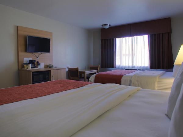 Aladdin Inn and Suites : photo 4 de la chambre chambre avec 2 grands lits queen-size