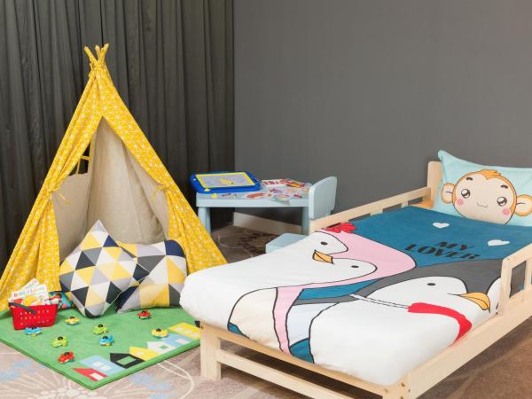 Hotel Soul Suzhou : photo 2 de la chambre chambre familiale avec 3 petits-déjeuners