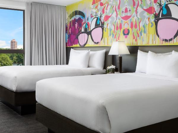 Studio Allston Hotel Boston : photo 6 de la chambre chambre standard avec 2 lits queen-size