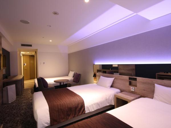 Quintessa Hotel Sapporo : photo 3 de la chambre chambre lits jumeaux supérieure avec canapé-lit - non-fumeurs