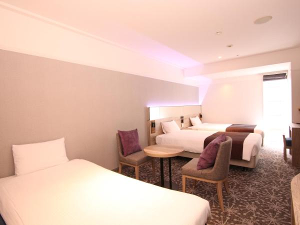 Quintessa Hotel Sapporo : photo 1 de la chambre chambre lits jumeaux supérieure avec canapé-lit - non-fumeurs