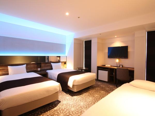 Quintessa Hotel Sapporo : photo 4 de la chambre chambre lits jumeaux de luxe avec canapé-lit - non-fumeurs