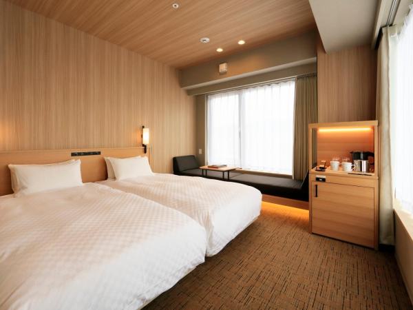 Candeo Hotels Kobe Tor Road : photo 4 de la chambre chambre lits jumeaux d'angle - non-fumeurs