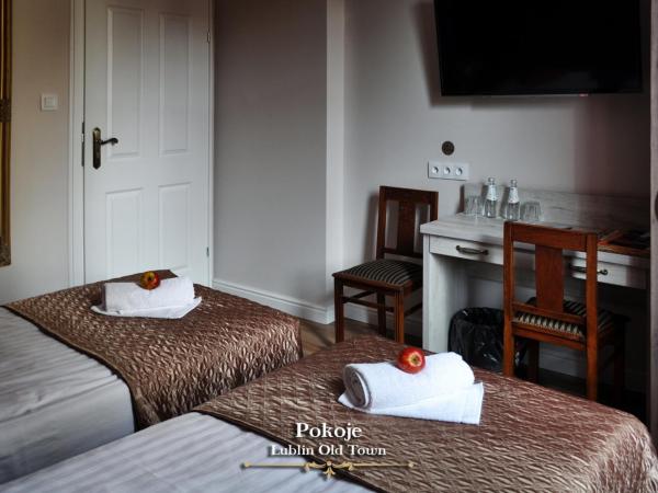 Lublin Old Town Rooms : photo 9 de la chambre chambre deluxe double ou lits jumeaux