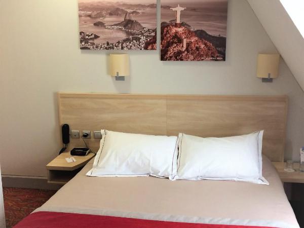 Best Western Lyon Saint-Antoine : photo 8 de la chambre chambre lit queen-size confort