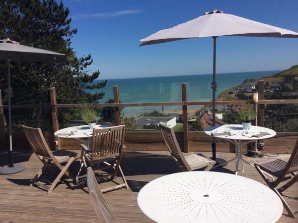 Auberge du Vieux Puits : photo 1 de la chambre chambre lit queen-size - vue sur mer