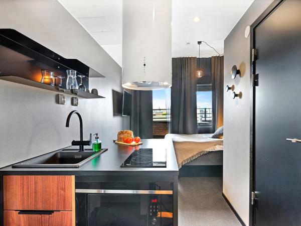 Forenom Aparthotel Oslo : photo 8 de la chambre studio supérieur pour 2 personnes avec balcon