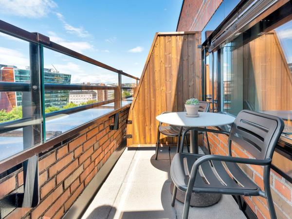 Forenom Aparthotel Oslo : photo 2 de la chambre studio supérieur pour 2 personnes avec balcon