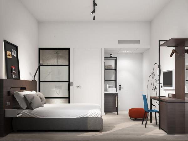 ibis Styles Den Haag City Centre : photo 1 de la chambre chambre double supérieure avec services supplémentaires