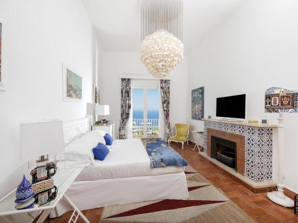 Casa Marta Capri : photo 4 de la chambre chambre double avec balcon - vue sur mer