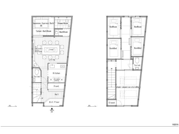 Yadoya : photo 6 de la chambre 2-bedroom japanese-style townhouse with open-air bath