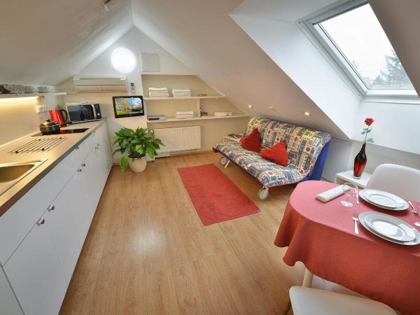 A. V. Pension Praha : photo 1 de la chambre attic apartment with free parking