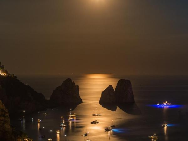 VILLA OLGA LUXURY CAPRI : photo 2 de la chambre chambre double avec salle de bains privative extérieure