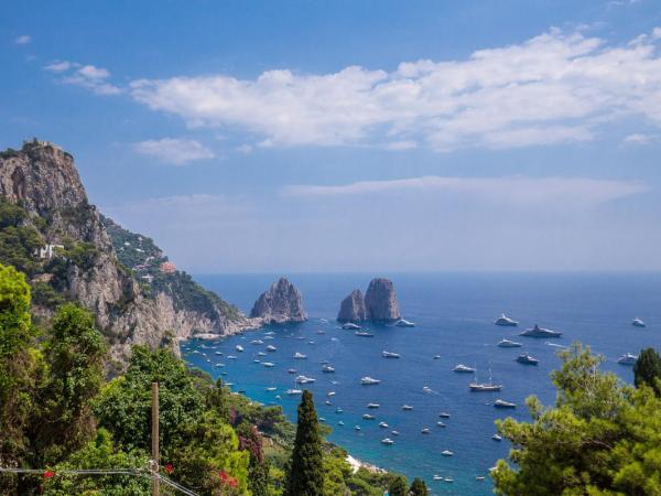 VILLA OLGA LUXURY CAPRI : photo 7 de la chambre chambre double avec salle de bains privative extérieure