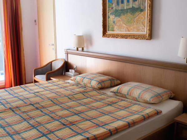 Hotel Dischma - FREE BUS AND TRAIN TICKET : photo 1 de la chambre chambre double deluxe avec balcon