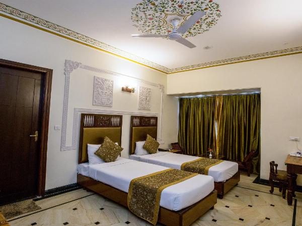Nahargarh Haveli : photo 3 de la chambre chambre deluxe double ou lits jumeaux
