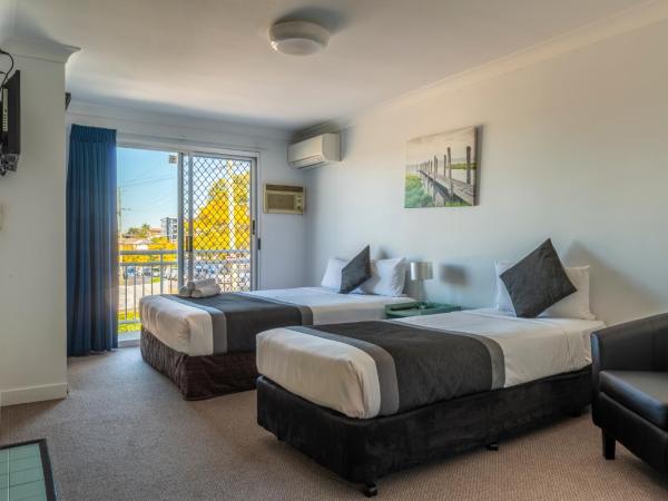 Chermside Court Motel : photo 5 de la chambre studio lits jumeaux