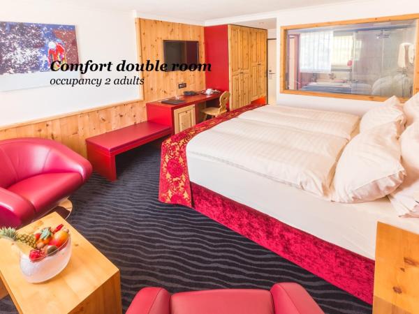 Sport & Wellnesshotel San Gian St. Moritz : photo 5 de la chambre chambre double confort